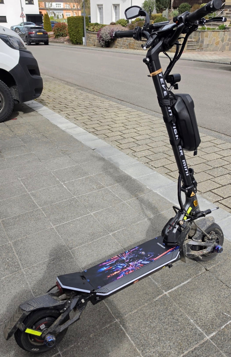 Création Topdeck sur une trottinette client