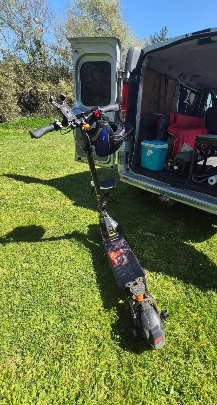 Création Topdeck sur une trottinette client