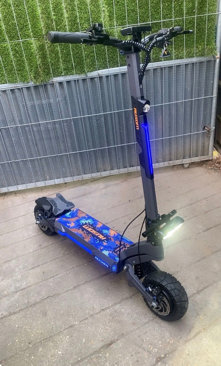 Création Topdeck sur une trottinette client