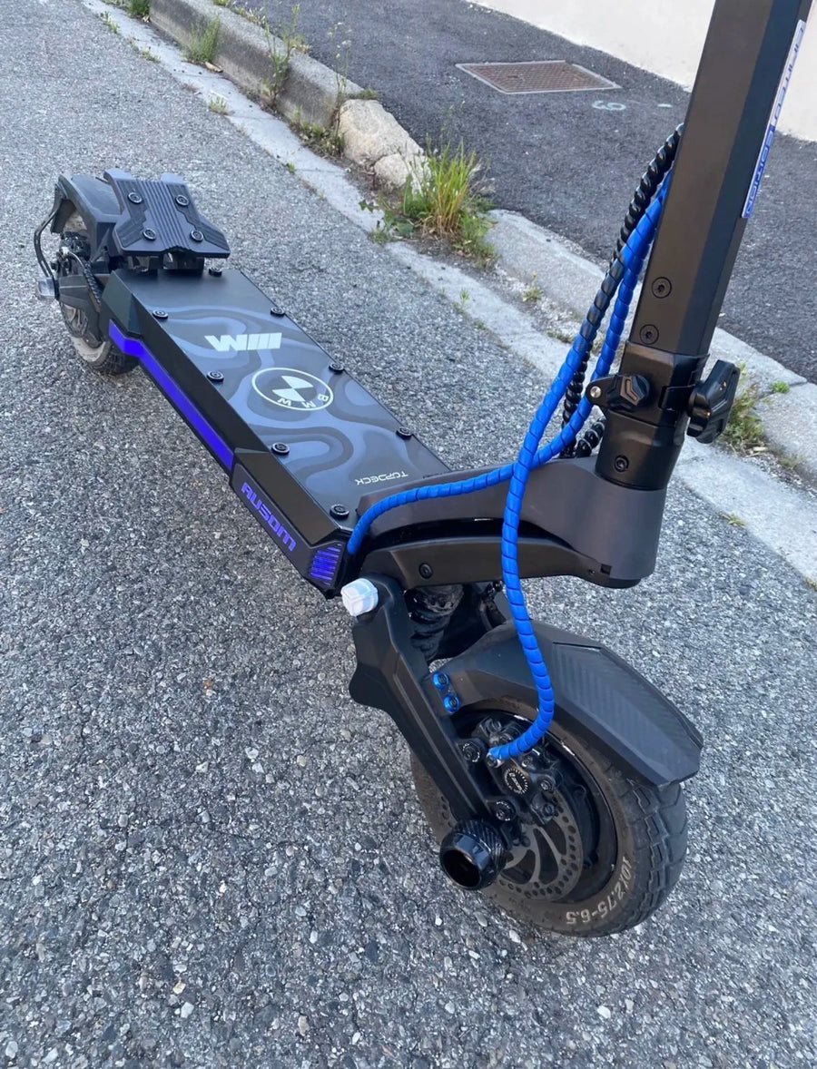 Création Topdeck sur une trottinette client