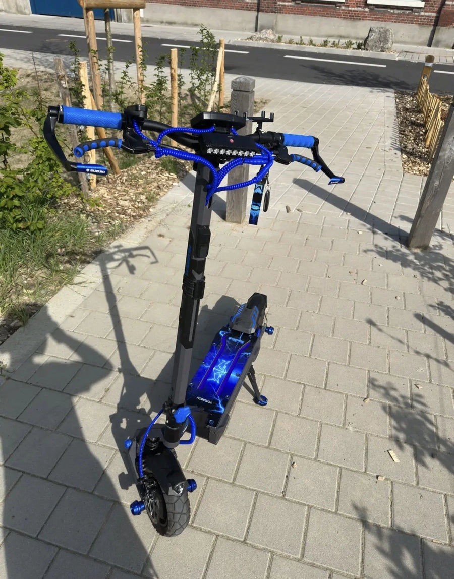 Création Topdeck sur une trottinette client