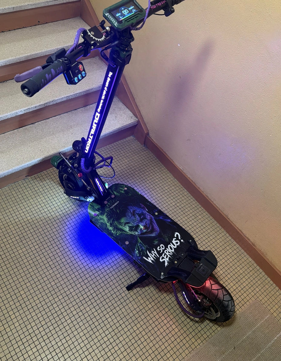Création Topdeck sur une trottinette client